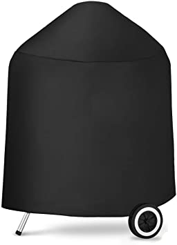 Broilmann Heavy Duty Polyester Grill Cover for Weber 7149, 22.5-Inch Weber Charcoal Grill with Storage Bag(27'' L x 25''Wx 35'' H)