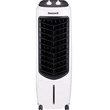 Honeywell TC10 Portable Evaporative Air Cooler 10Ltr Tank, 3 Speeds, 3 Cooling Settings