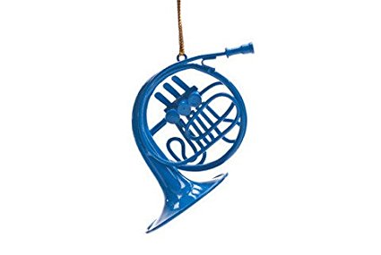Blue French Horn Ornament, inspired by How I Met Your Mother