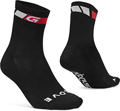 GripGrab Classic Regular Cut Summer Cycling Socks Single & Multipack Bicycle Socks Coolmax Spinning Indoor Cycling Socks