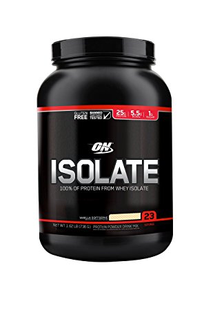 Optimum Nutrition on Isolate, Vanilla Soft Serve, 1.62 Pound