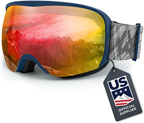 WILDHORN Cristo Ski Goggles - US Ski Team Official Supplier - Snow Goggles for Men, Women & Youth