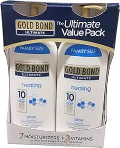 Gold Bond Healing Lotion, 20 Oz (Pack of 2) | 40 Oz