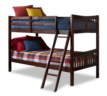 Stork Craft Caribou Bunk Bed Cherry