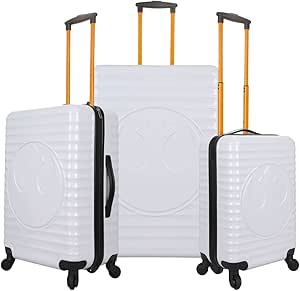 Bioworld Star Wars Episode 4: A New Hope 3-Piece Luggage Set in Rebel White