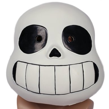 CosplayRim Undertale Sans Mask Soft Resin Full Head Helmet for Halloween