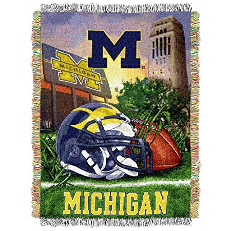 NCAA 48-Inch-by-60-Inch Acrylic Tapestry Throw