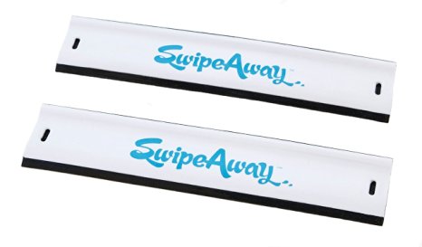 SwipeAway, The Mini Squeegee for Kitchens, Bathrooms & Cars - 2 Pack