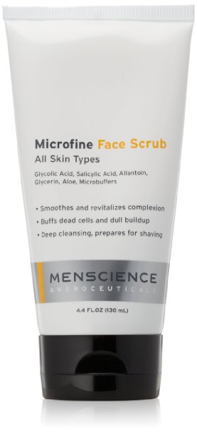 MenScience Androceuticals Microfine Face Scrub, 4.4 fl. oz.