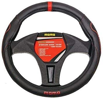 M&O Momo swc014br Steering Wheel Cover
