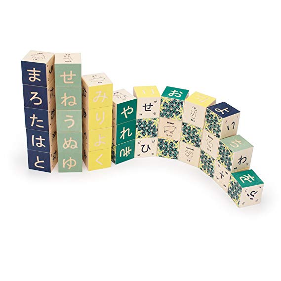 Uncle Goose Japanese Blocks - Made in The USA
