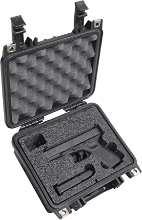 Case Club Glock Pistol Pre-Cut Heavy Duty Waterproof Case - G17, G19, G21, G22, G23, G26