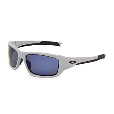 Oakley Valve Men's Sunglasses, Cool Grey Deep Blue Polarized