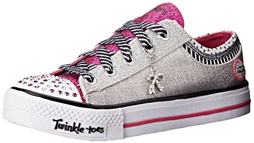 Skechers Kids Twinkle Toes Charmingly Chic Lighted Sneaker (Little Kid)