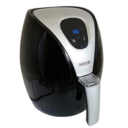 Voche Deluxe Digital 3.2L Air Fryer Oil Free 1500W Black