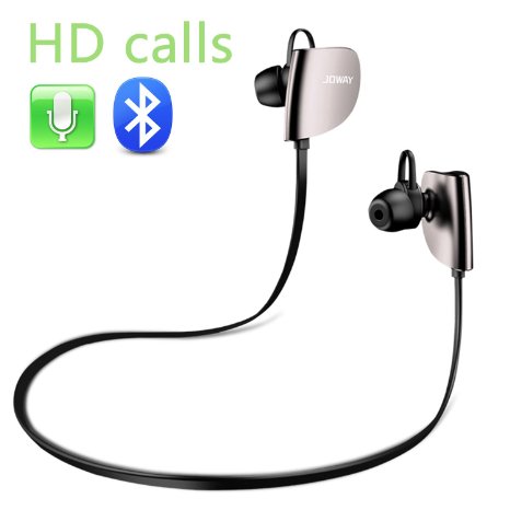 Joway H07 Bluetooth Earbuds  HD Stereo Beats Sound Quality Wireless Headphones Bluetooth 41 Built-in Mic CVC 60 Noics Cancelling Sweatproof BLACK