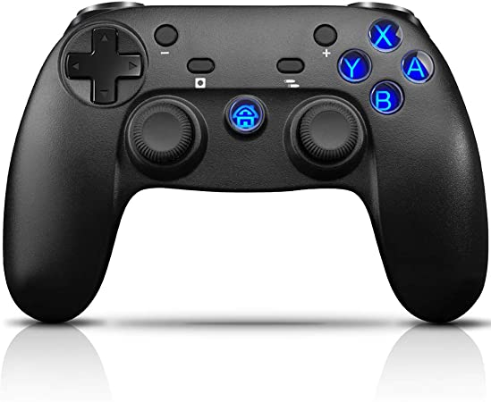 CHEREEKI Switch Controller, Wireless Bluetooth Nintendo Switch Pro Controllers Gamepad Joypad for Nintendo Switch Console and PC Supports Gyro Axis, Dual Vibration, Turbo