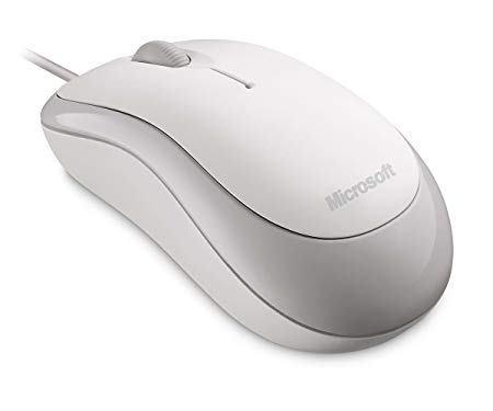 Microsoft Basic Optical Mouse - White (Business Packaging)