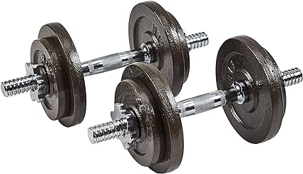 Signature Fitness Portable Changeable Dumbbell, Barbell, and Kettlebell Set with Adjustable Weights, Multiple Versions