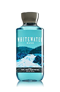 Bath & Body Works, Signature Collection 2-in-1 Hair & Body Wash, Whitewater Rush For Men, 10 Ounce