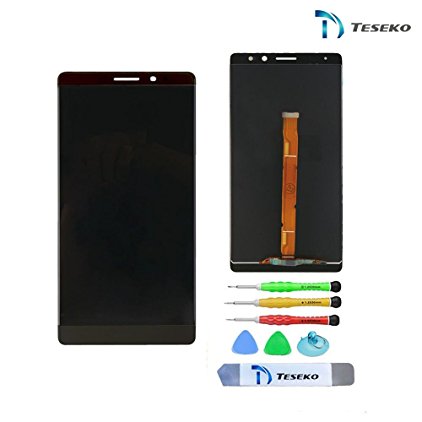 Teseko New Assembly full LCD Display   Touch Screen Digitizer For Huawei Mate 8 With Free DIY Tools--Black