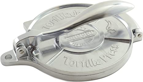 Norpro 1068 Tortilla Press, 8-Inch, Silver