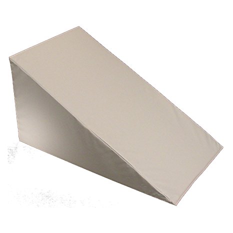 Bed Wedge Replacement Cover (24" X 24" X 10", White)