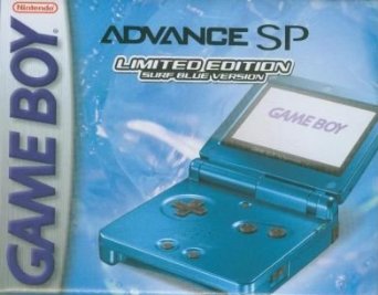 Game Boy Advance SP - Surf Blue Edition