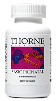 Thorne Research - Basic Prenatal (Original Formula) - Folate Multivitamin for Women - 90 Capsules