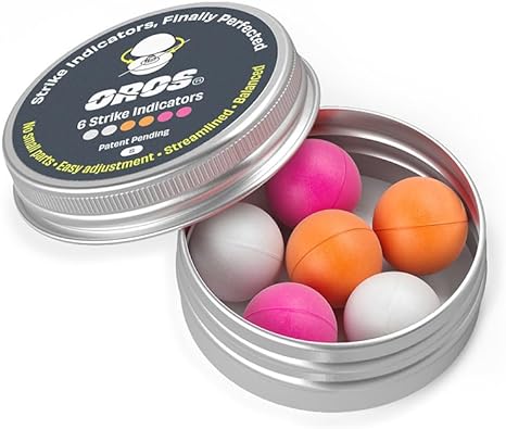 Oros Strike Indicator 6-Pack (Small, Assorted ColorColor)