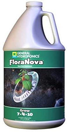 General Hydroponics HGC718805 FloraNova Grow One-Part Nutrient 1-Gallon