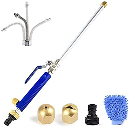 Hydro Jet High Pressure Glass Cleaner Jet Car Washer Hydro Jet Power Washer Wand (Blue 2)