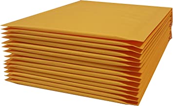 Yens SMALL SELF SEAL KRAFT BUBBLE MAILERS PADDED ENVELOPES (KF#000(4X7 in)-500pcs)