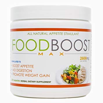 VH Nutrition | FoodBoost MAX | Appetite Stimulant for Men and Women | Natural Weight Gain Pills - 30 Day Supply - 120 Capsules