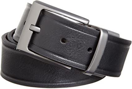 Columbia Reversible Leather Belt-Casual for Men's Jeans with Double Sided Strap