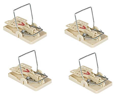 Victor Power Kill Mouse Trap, 4-Pack - Professional Design (M142S)