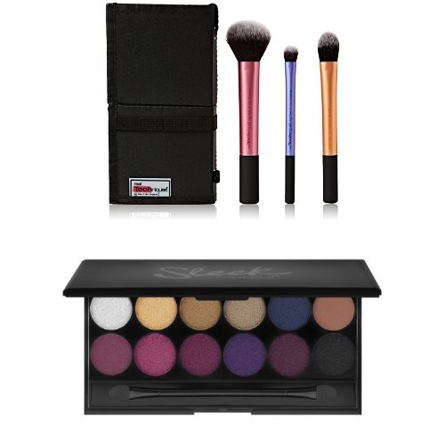 Real Techniques Travel Essentials and Sleek Make Up i-Divine Palette Duo Set