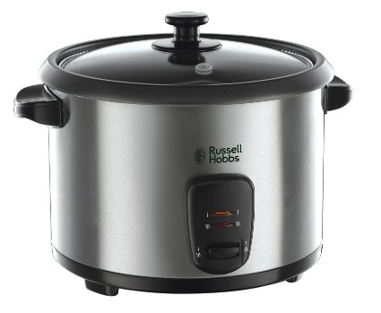 Russell Hobbs 19750 Rice Cooker and Steamer, 1.8 L - Silver