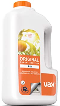 Vax Original Pet 1.5L Carpet Cleaner Solution