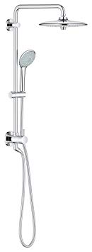 GROHE 27867001 Retro-Fit Euphoria 25 Inch Shower System, Starlight Chrome