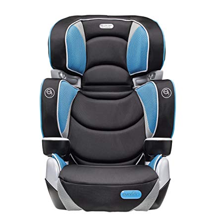 Evenflo RightFit Booster Car Seat, Capri