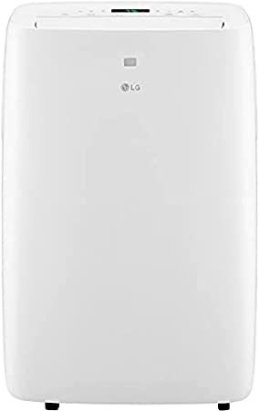 LG LP0721WSR Portable Air Conditioner with 7000 BTU Cooling Capacity, Remote Control and 2 Fan Speeds in White