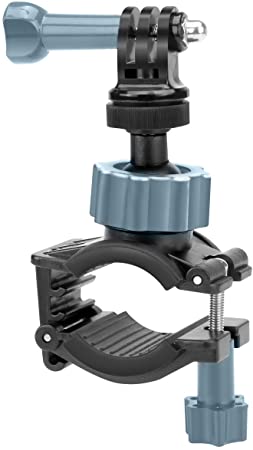 USA Gear Handlebar Action Camera Mount with Tripod Screw and Action Style Mounting - Perfect for ATVs, Motocross, Bicycles, BMX, Boats, Snowmobiles and More