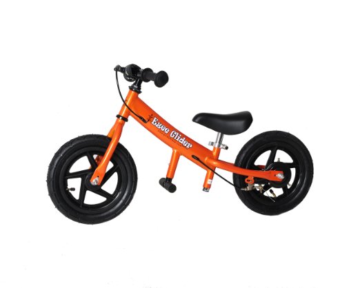 EZee Glider Kids Balance Bike Cro-Moly with Patented Slow Speed Geometry (20 Inch Max Handlebar Height)