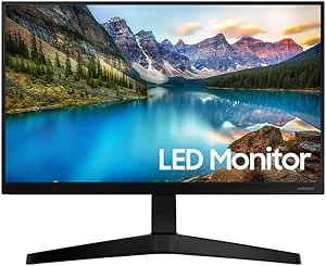 Samsung Écran PC 27'' en résolution Full HD, Dalle IPS 27'', Full HD (1920 x 1080), 75 Hz, Mode Jeu, FreeSync, Noir