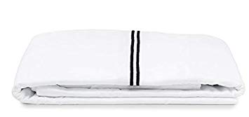 Cyber Special Monday Price Cut - Organic Cotton Sheet Set Bedding,300 Thread Count,GOTS Certified, 100% Organic Cotton, Eco-Friendly, White (Queen Duvet Cover)