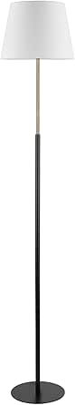 Globe Electric 91006579 Ren 60" Tall Torchiere Floor Lamp - Matte Black