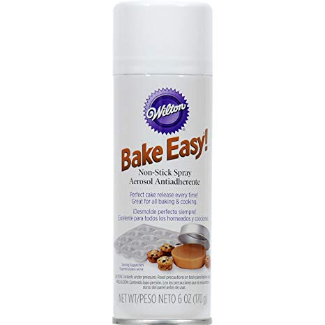 Wilton Bake Easy Non-Stick Spray, 6 oz,Not Applicable