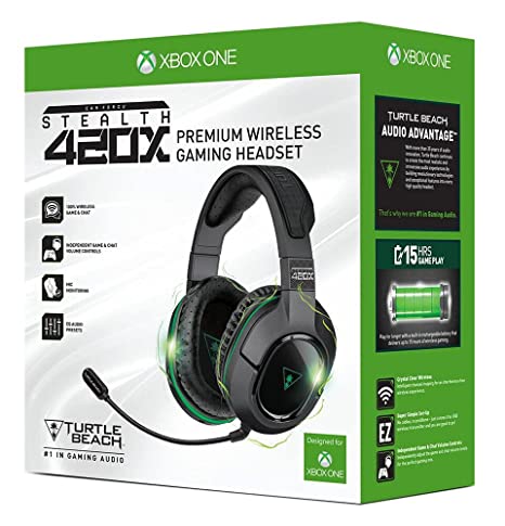 Turtle Beach - Ear Force Stealth 420X Fully Wireless Gaming Headset - Xbox One (Discontinued by Manufacturer)