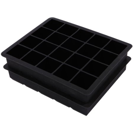 Arctic Chill Ice Cube Tray - 2 Pack - 1.5 Inch Cubes Keep Your Drink Cooled for Hours